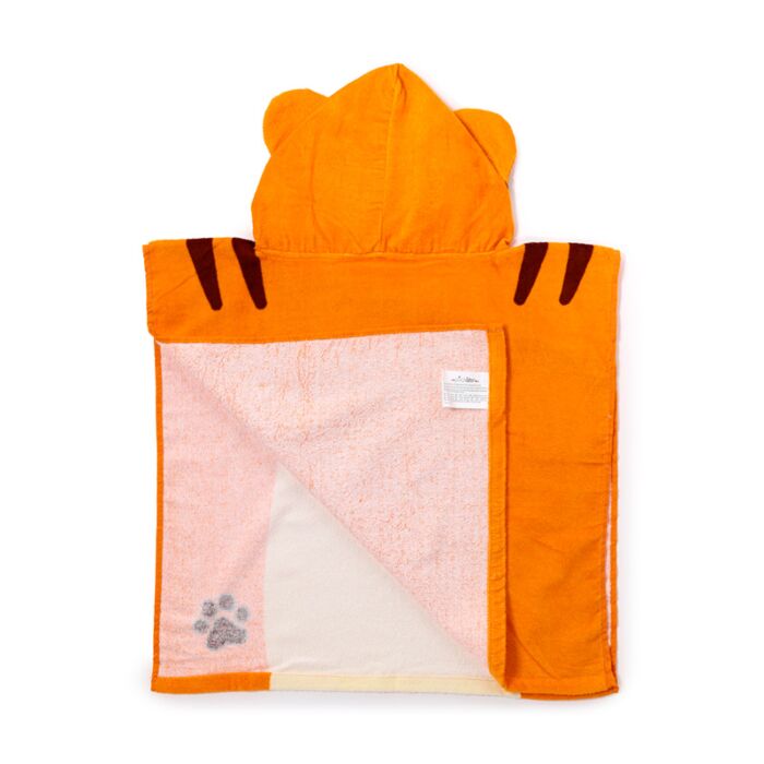 Puckator Alfie the Tiger Adoramals Kids Hooded Towel