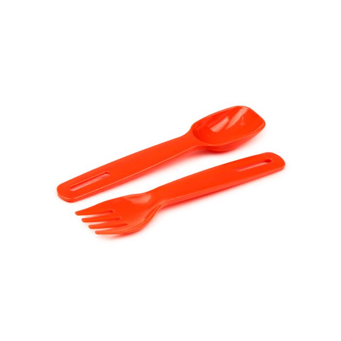 Puckator Pippi Longstocking Clip Lock Stacked Bento Lunch Box with Cutlery