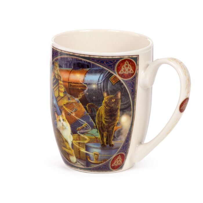 Puckator Lisa Parker Witchwood Express Cats Porcelain Mug