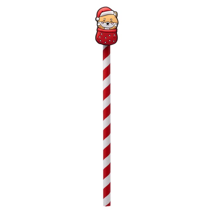 Puckator Christmas Adoramals Pencil with PVC Topper