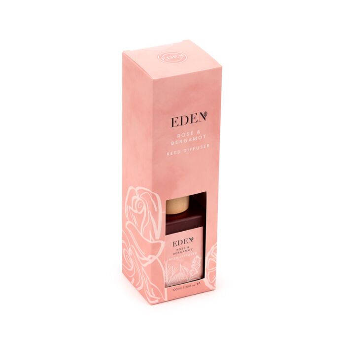 Puckator Eden Rose & Bergamot 100ml Reed Diffuser