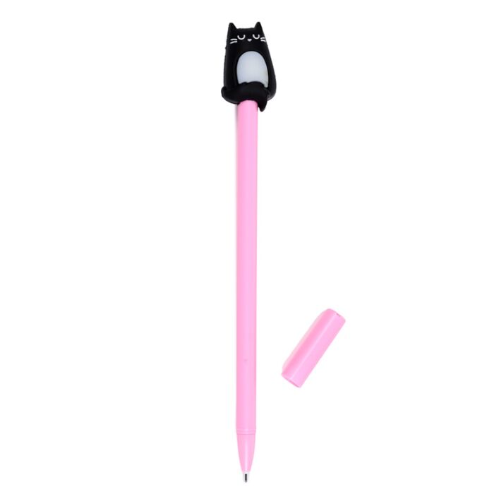 Puckator Feline Fine Black Cat Fine Tip Pen