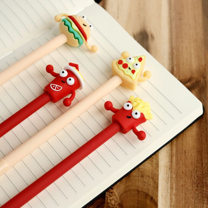 Puckator Fast Friends Fast Food Fine Tip Pen