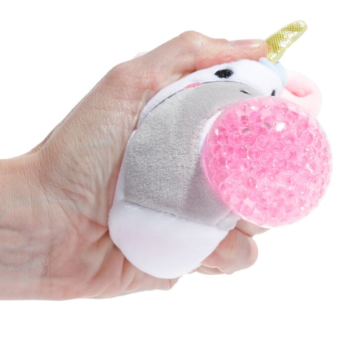Puckator Queasy Squeezies Adoracorns Unicorn Plush Squeezy Toy