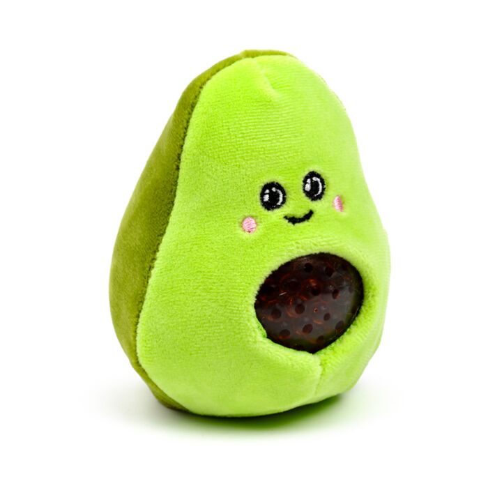 Puckator Queasy Squeezies Avocado Plush Squeezy Toy