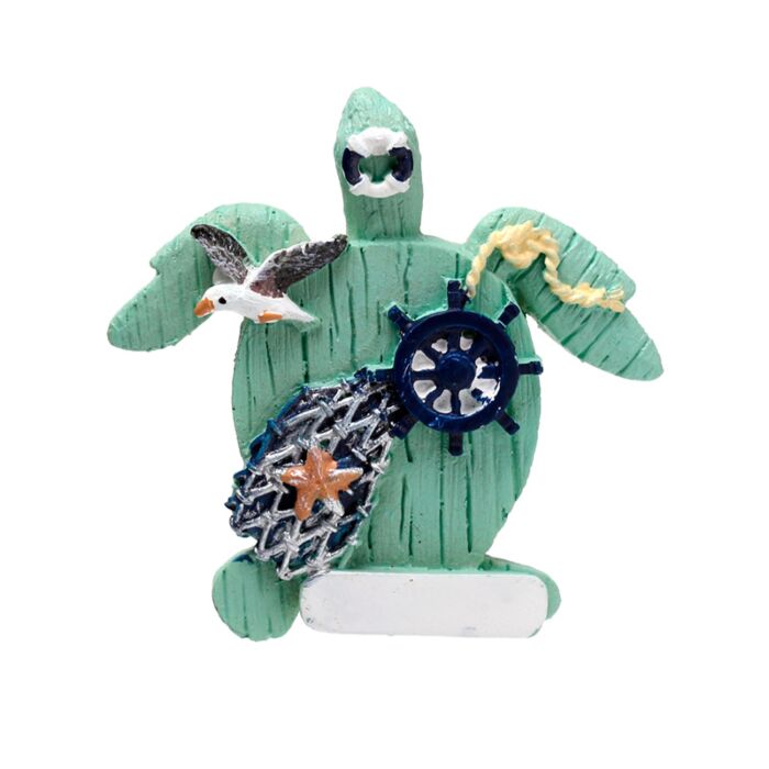 Puckator Hand Painted Souvenir Seaside Magnet Nautical Turtle