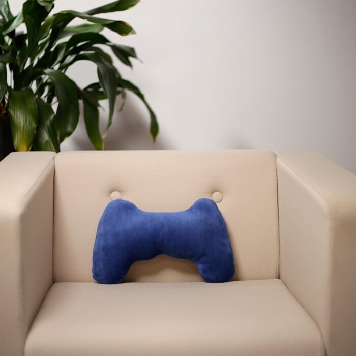 Puckator Game Over Game Controller Shaped Plush Cushion