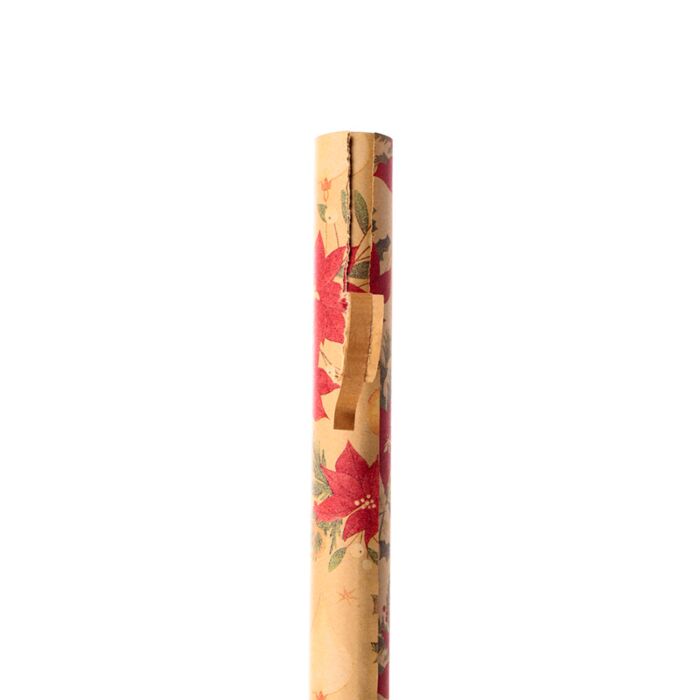 Puckator Christmas Botanicals 3m Wrapping Paper Roll