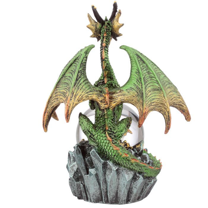 Puckator Dark Legends Crystal Orb Dragon Mother Snow Globe