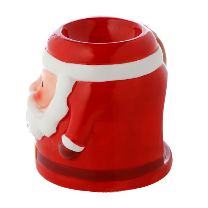 Puckator Festive Friends Santa Shaped Christmas Ceramic Oil Burner