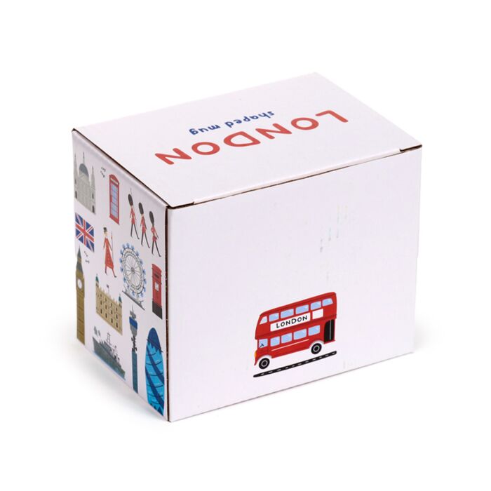 Puckator London Icons Red Routemaster Bus Ceramic Shaped Mug