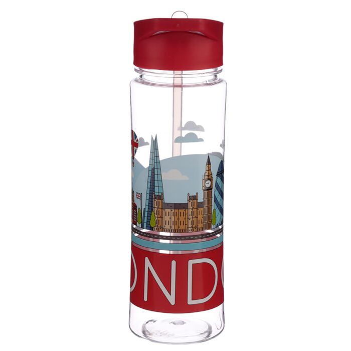 Puckator 550ml Water Bottle London Panorama