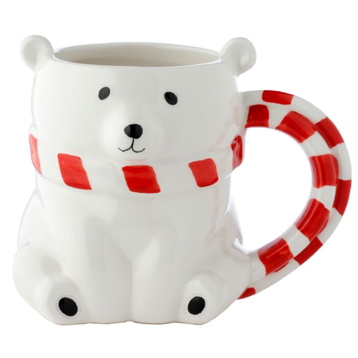 Puckator Polar Bear Ceramic Shaped Mug