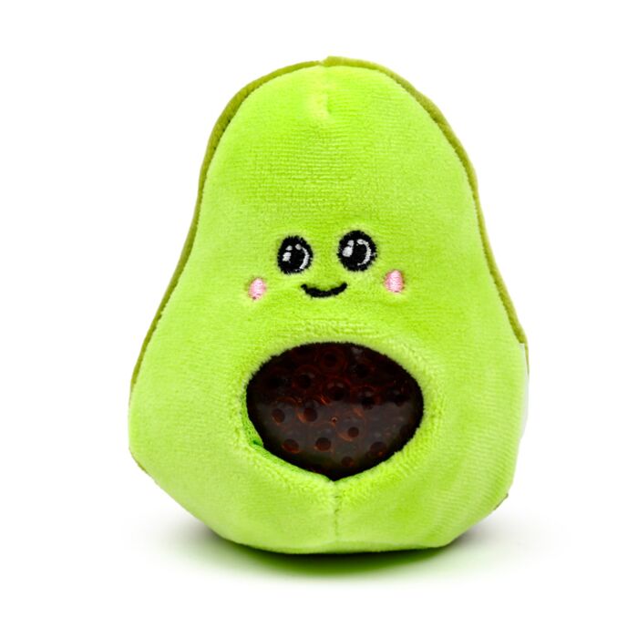 Puckator Queasy Squeezies Avocado Plush Squeezy Toy