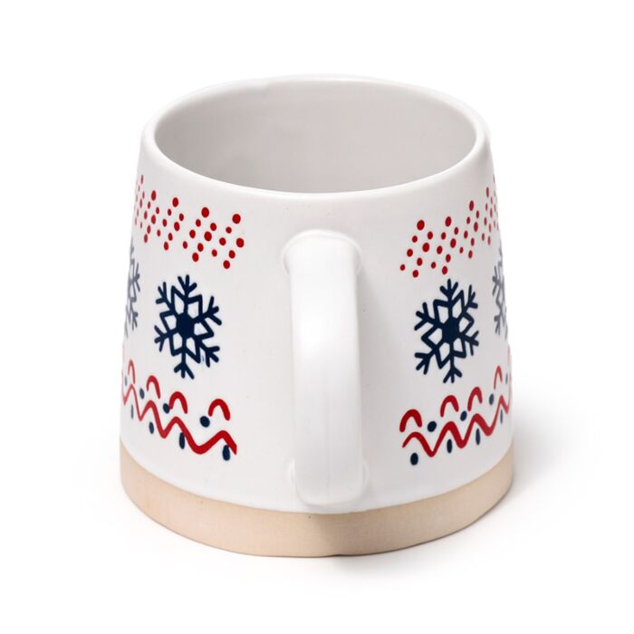Puckator Snowflake Stoneware Mug