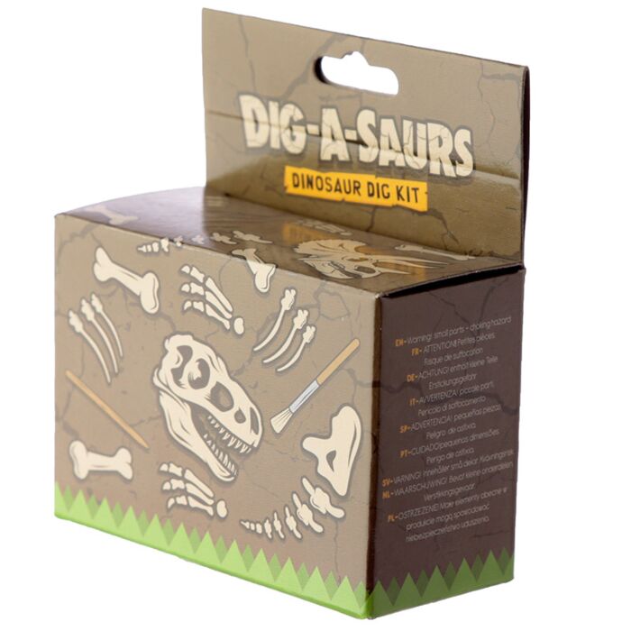 Puckator Rawr Dinosaur Skull Fossil Dig-A-Saurs Dig it Out Kit