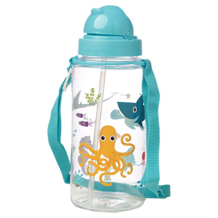 Puckator 450ml Children's Water Bottle Splosh Sealife