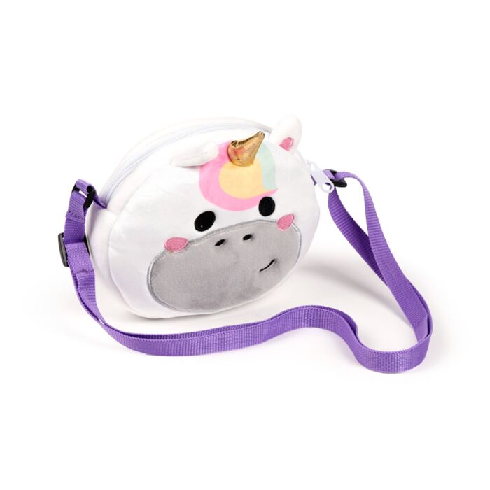 Puckator Astra the Unicorn Adoracorns Crossbody Plush Shoulder Bag