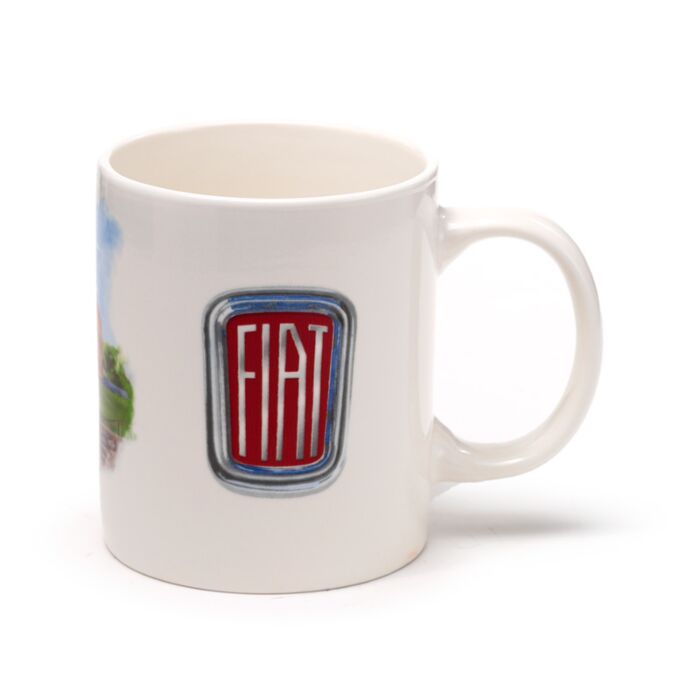 Puckator Fiat 500 Rome Porcelain Mug