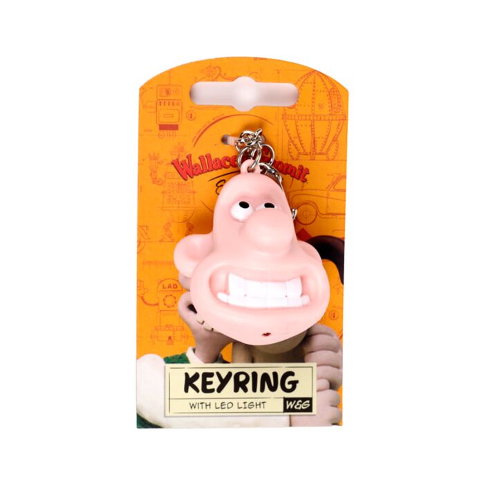 Puckator Wallace & Gromit LED Keyring