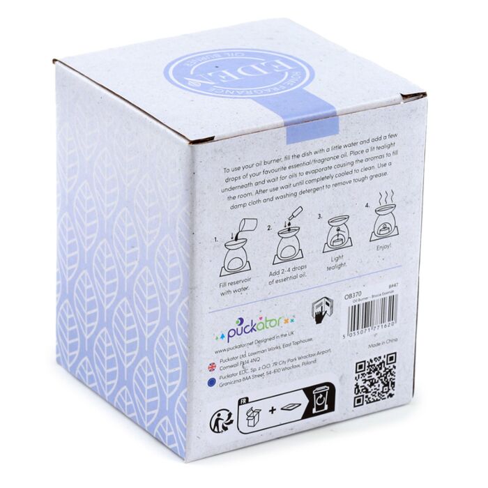 Puckator Eden Daisy Cut Out Ceramic Oil & Wax Melt Burner