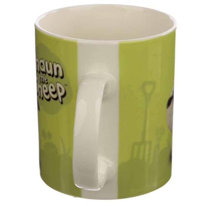 Puckator Shaun the Sheep Porcelain Mug Green