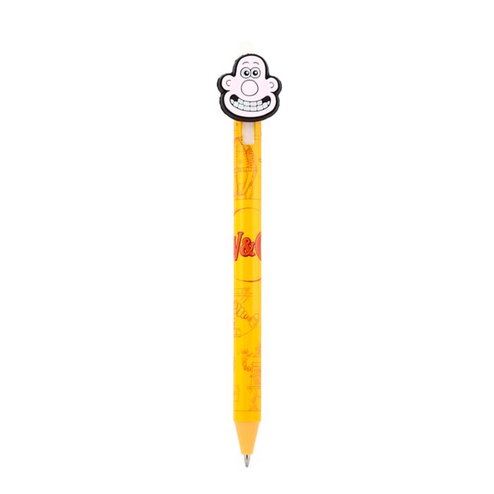 Puckator Inkredible Erasable Pen with PVC Wallace & Gromit Topper