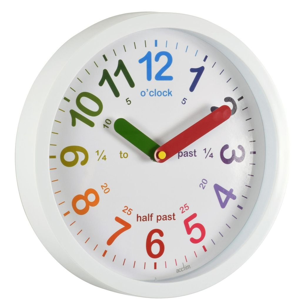 Acctim 21882 Lulu Wall Clock, White